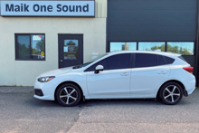 2021 Subaru Impreza with heat-reducing UV protection tint in North Bay